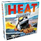 Heat: Legends Board Game Expansion | 6 New Legend Automated Drivers for Solo and Multiplayer Play, Family Fun for Kids &amp; Adults, Ages 10+, 1-5 Players, 60 Mins