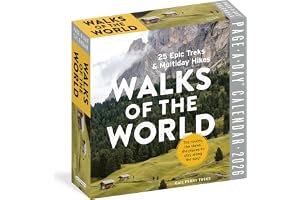 Walks of the World Page-A-Day® Calendar 2026: 25 Epic Treks and Multiday Hikes