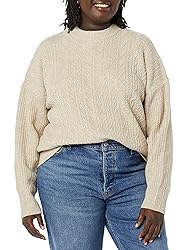 Amazon Essentials Women's Soft-Touch Modern Cable