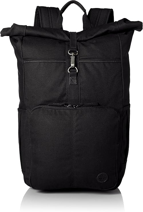 Timberland Men's Walnut Hill Roll Top Backpack, black Clothing