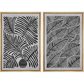 SIGNWIN Framed Wall Art Print Set Bundle of...