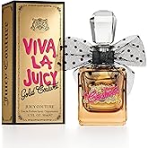 Juicy Couture Viva La Juicy Gold Eau De Parfum, Women's Perfume with Notes of Luscious Berry, Jasmine Sambac & Vanilla Cream - Fruity & Sweet, EDP Spray