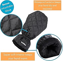 BIRDROCK HOME 2 Pack Ice Scraper and Breaker Combo