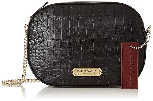 hidesign black sling bag