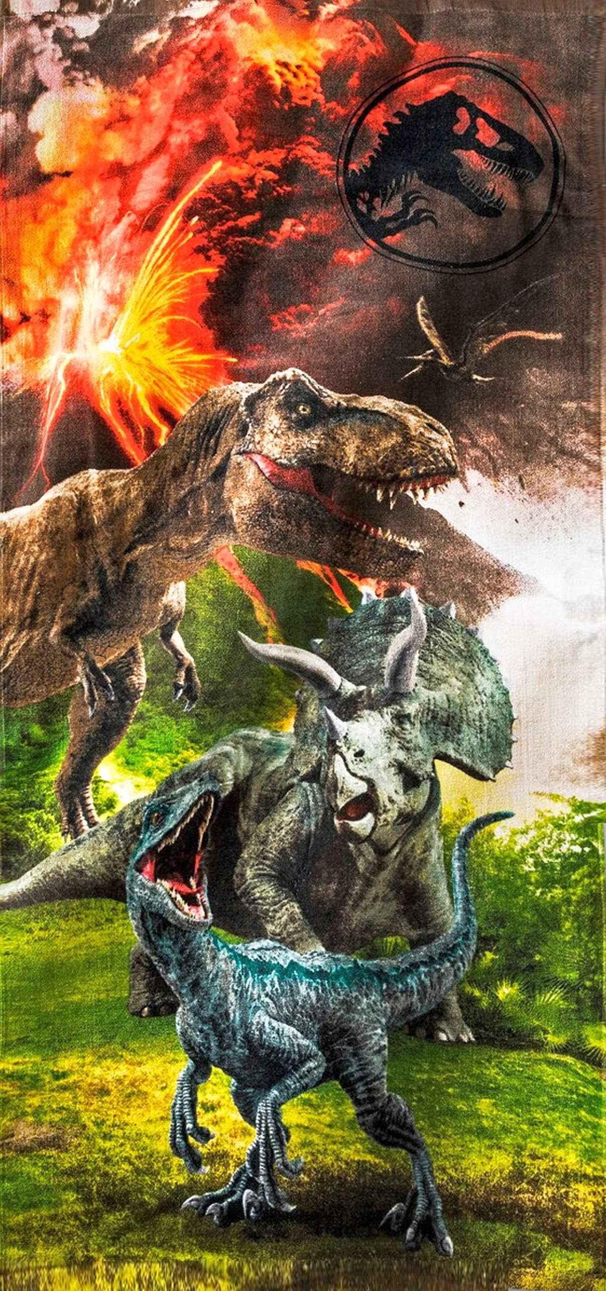 Jurassic World Beach Towel