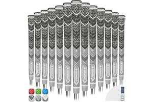 Gowolf Golf Grip Cord Rubber Multi-compound Golf Driver Irons Club Choose 13 Grips with 15pcs Tapes Or Full Kit choose one