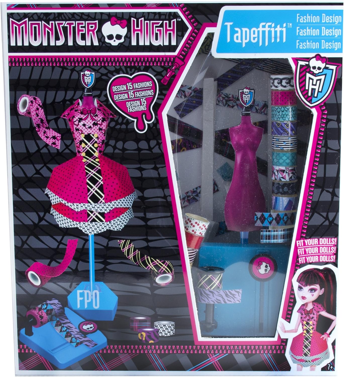 Monster High Tapeffiti Fashion Design 