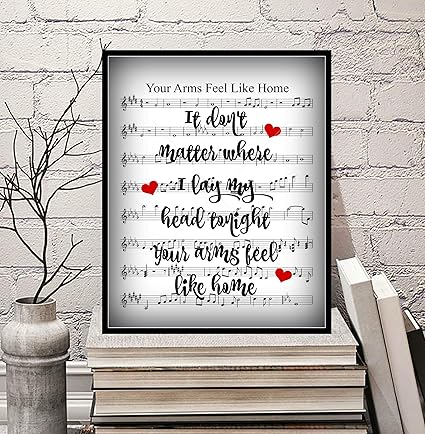 Amazon Com Timprint Your Arms Feel Like Home Sheet Music