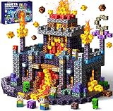 COOLJOYA 150 Magnetic Building Blocks Dark Magma STEM Set