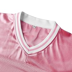 MESOSPERO Blank Football Jersey,Men's 90s Hip Hop