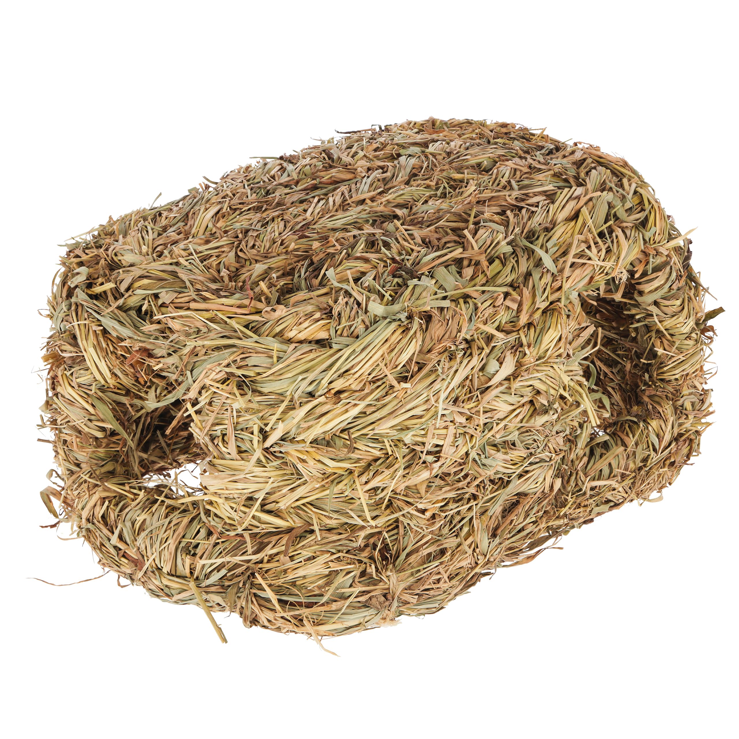 Kerbl Roll Gras House with 2-Holes, 26 cm