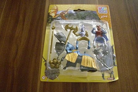 Happy People Ritter Reiter Figuren Set, zwei Reiter, ein Pferd und