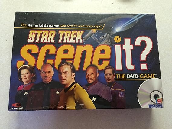 Star Trek Scene It? DVD Game with Real TV and Movie Clips