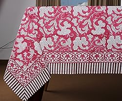 Ridhi -Deep Pruce Red 72X190 Inches Rectangle