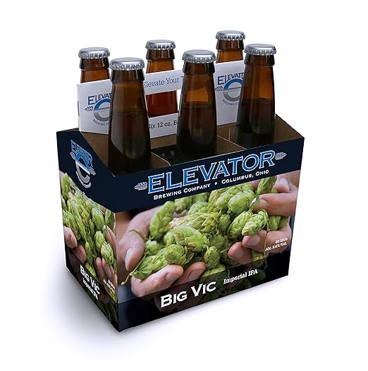 Elevator Big Vic Imperial IPA, 6 fl oz, 6 ct