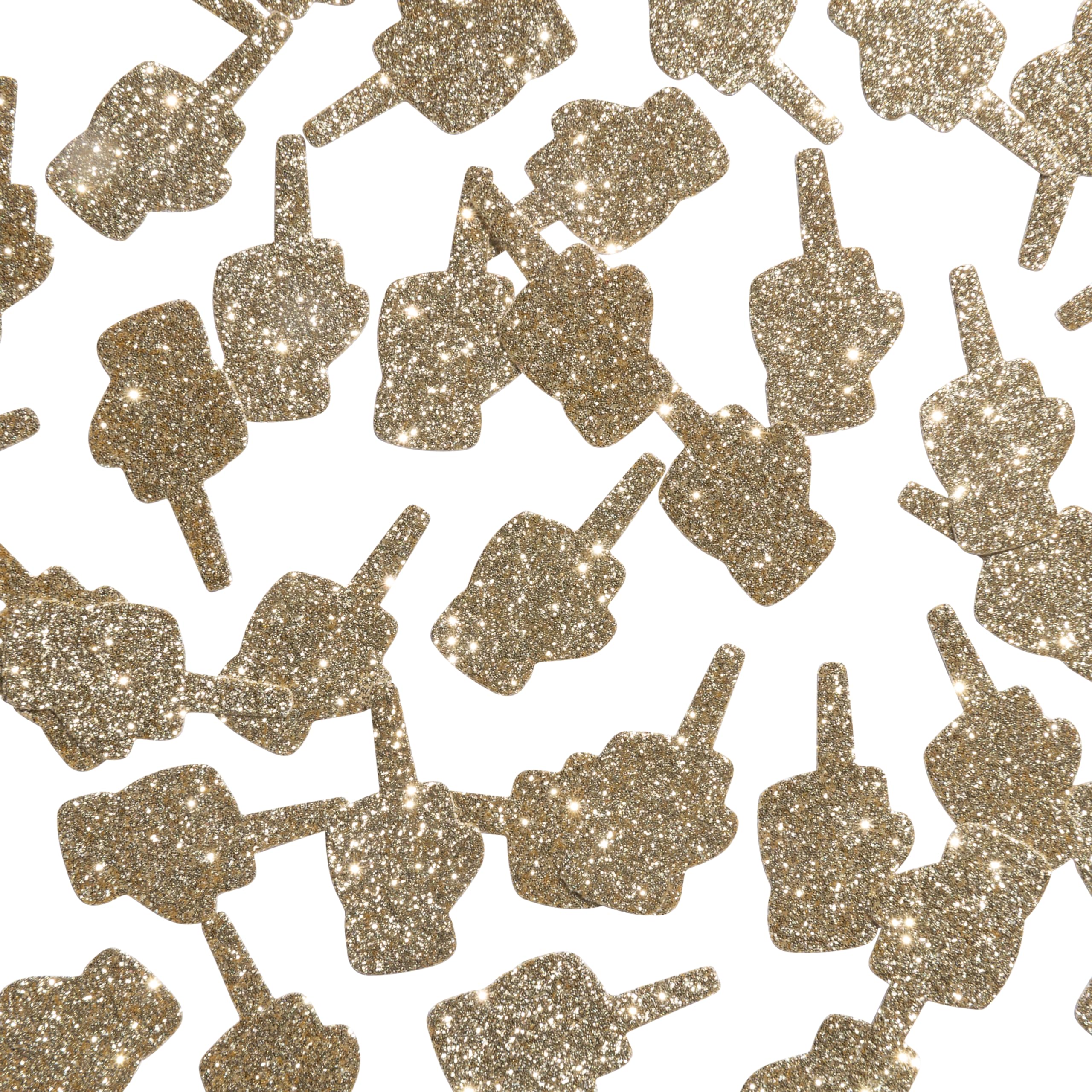 Mua 50 x Gold Middle finger Confetti | Divorce Party cake decorations