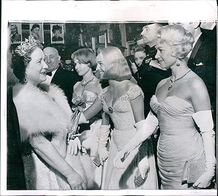 Amazon De Vintage Photos 1957 Presse Foto Schauspielerin Martine Carol Celebrity Elizabeth Nicole