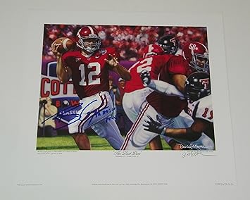 Brodie Croyle Signed Autographed Auto Alabama Crimson Tide