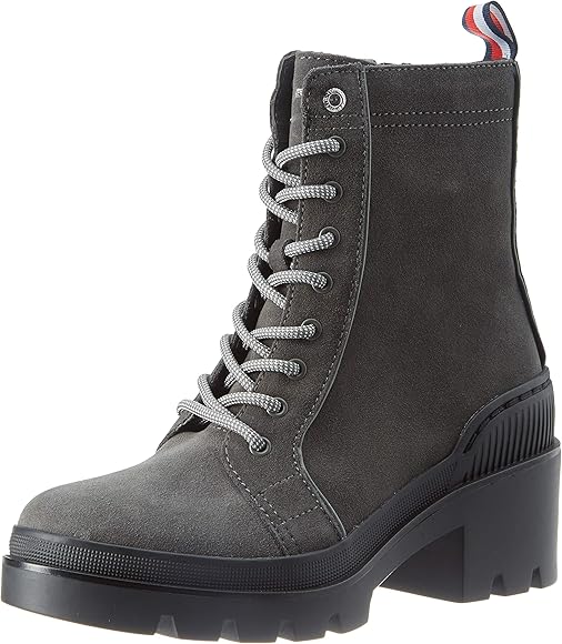 tommy hilfiger lace up ankle boots