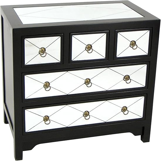 Amazon Com Wayborn Home Furnishing Helene 5 Drawer Dresser 28