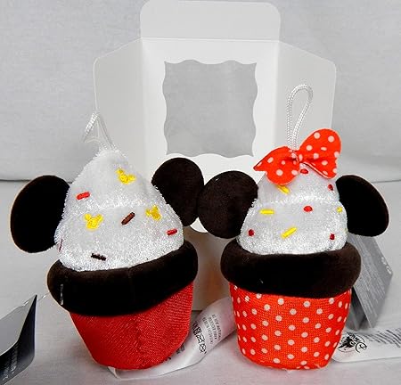 Amazon Co Jp カップケーキ マイクロプラッシュ ミッキーとミニーマウス ギフトボックス Toys
