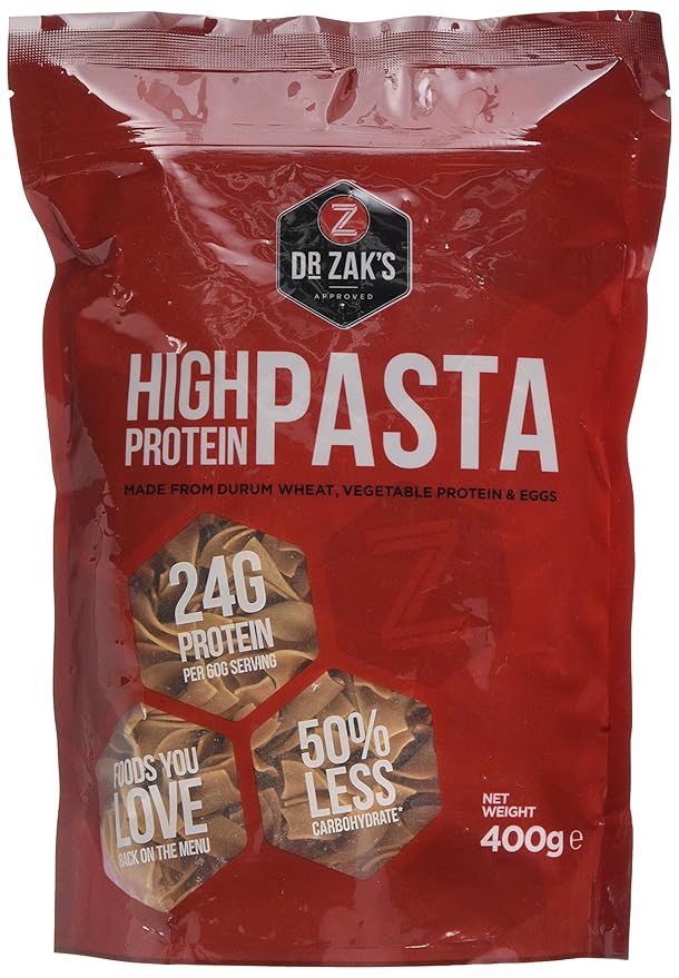 Dr Zak's 400g High Protein Pasta Amazon.co.uk Health & Personal Care
