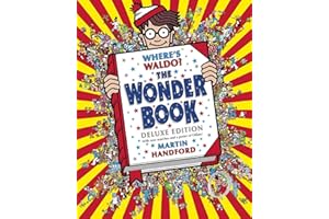 Where's Waldo? The Wonder Book: Deluxe Edition with New Searches and Collectible Poster (A Hidden Object Activity Book with Search & Find Puzzles and Spot-the-Difference Game)
