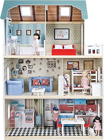 Amazon.es: itsImagical - Amanda Family Maison, casa de muñecas de