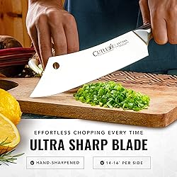 Cutluxe Cleaver Chef Knife – 8" Meat Cleaver