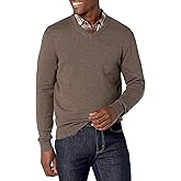 Amazon Essentials Men's V-Neck Pullover Sweater (Available in Big & Tall)