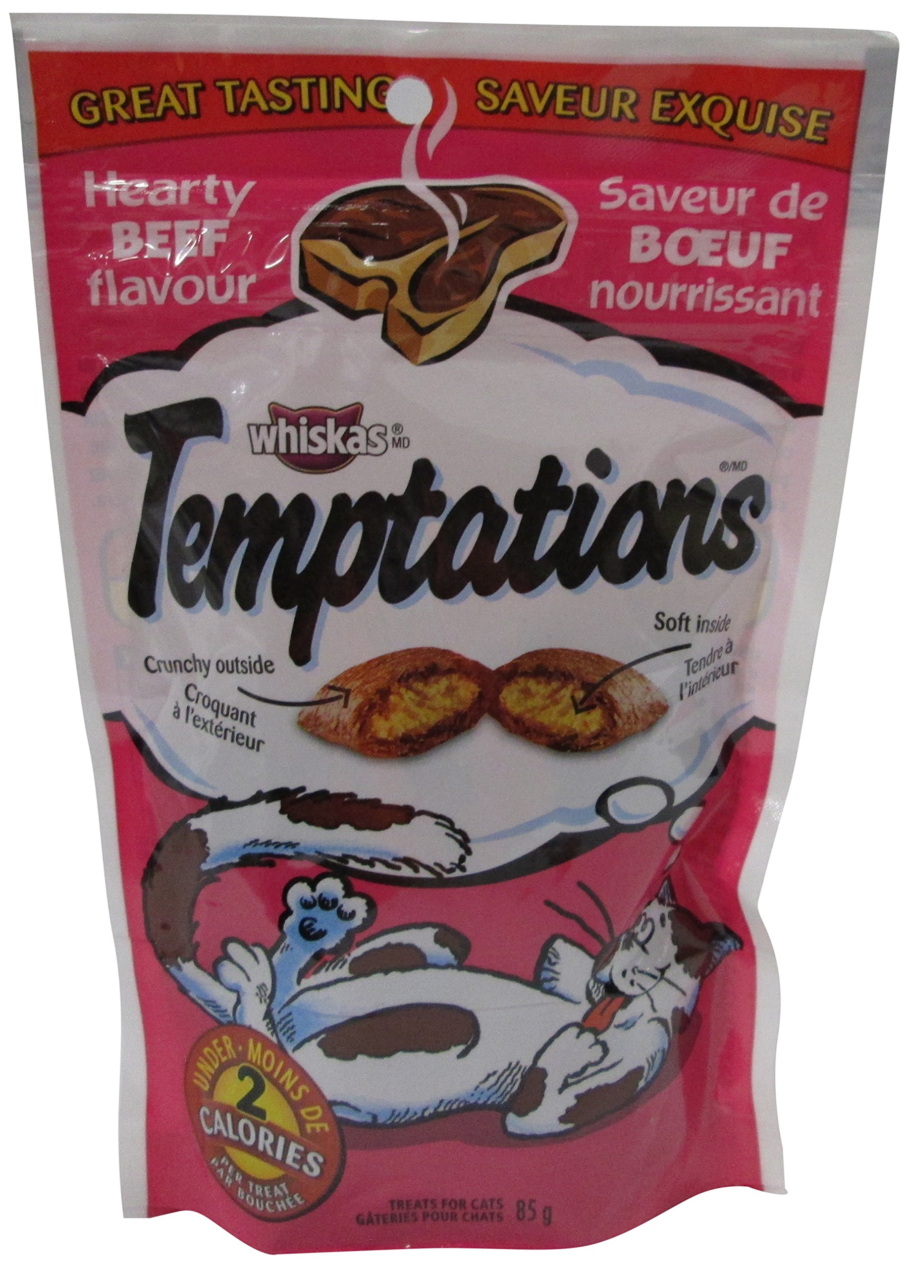 Temptations Classic Cat Treats Beef 3 oz. (Pack of 12) Free Shipping