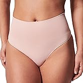 SPANX SPANXshape ExtraOrdinary Thong - Sculpting with Compression - Women's Shapewear Underwear - Recycled Nylon Fabric Blend