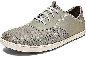 OLUKAI Nohea Moku Men's No Tie Boat Shoes, Breathable & Quick Dry Mesh, Effortless Design & Barefoot Wearability, All-Day Com