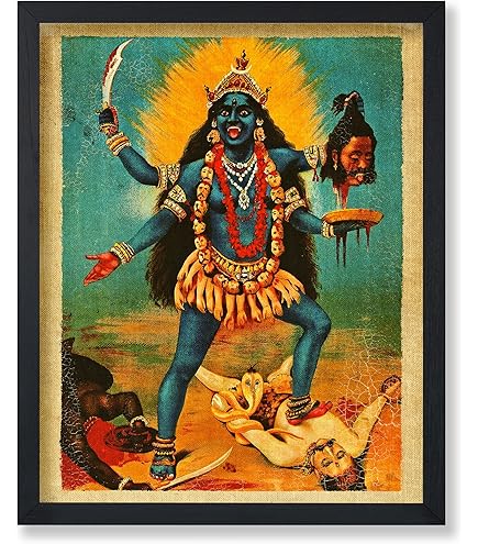 Amazon.com: The Goddess Kali The Devil Tarot Card Poster - Hindu