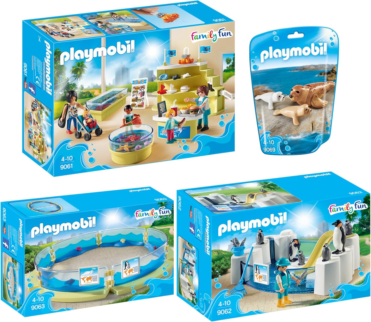 Playmobil Family Fun Aquarium Amazon Playmobil Aquarium PLAYMOBIL