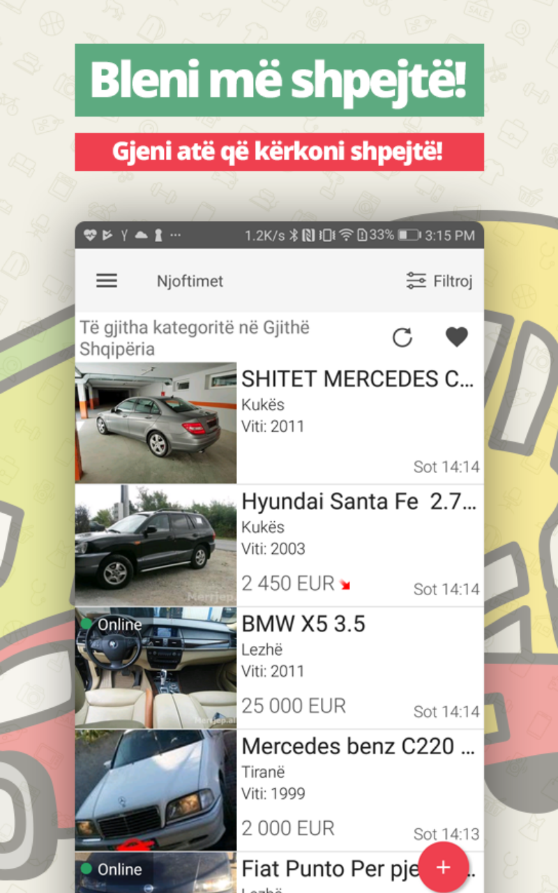 x5 ne shitje on Amazon Com Merrjep Shqiperi Appstore For Android