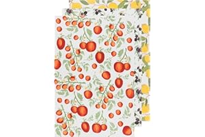 Now Designs Mediterranean Cotton Floursack Kitchen Dish Towels 20 x 30in, Set of 3