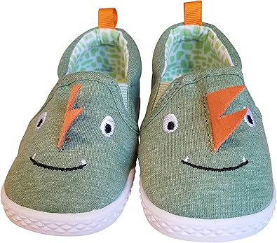 boys canvas slip on shoes