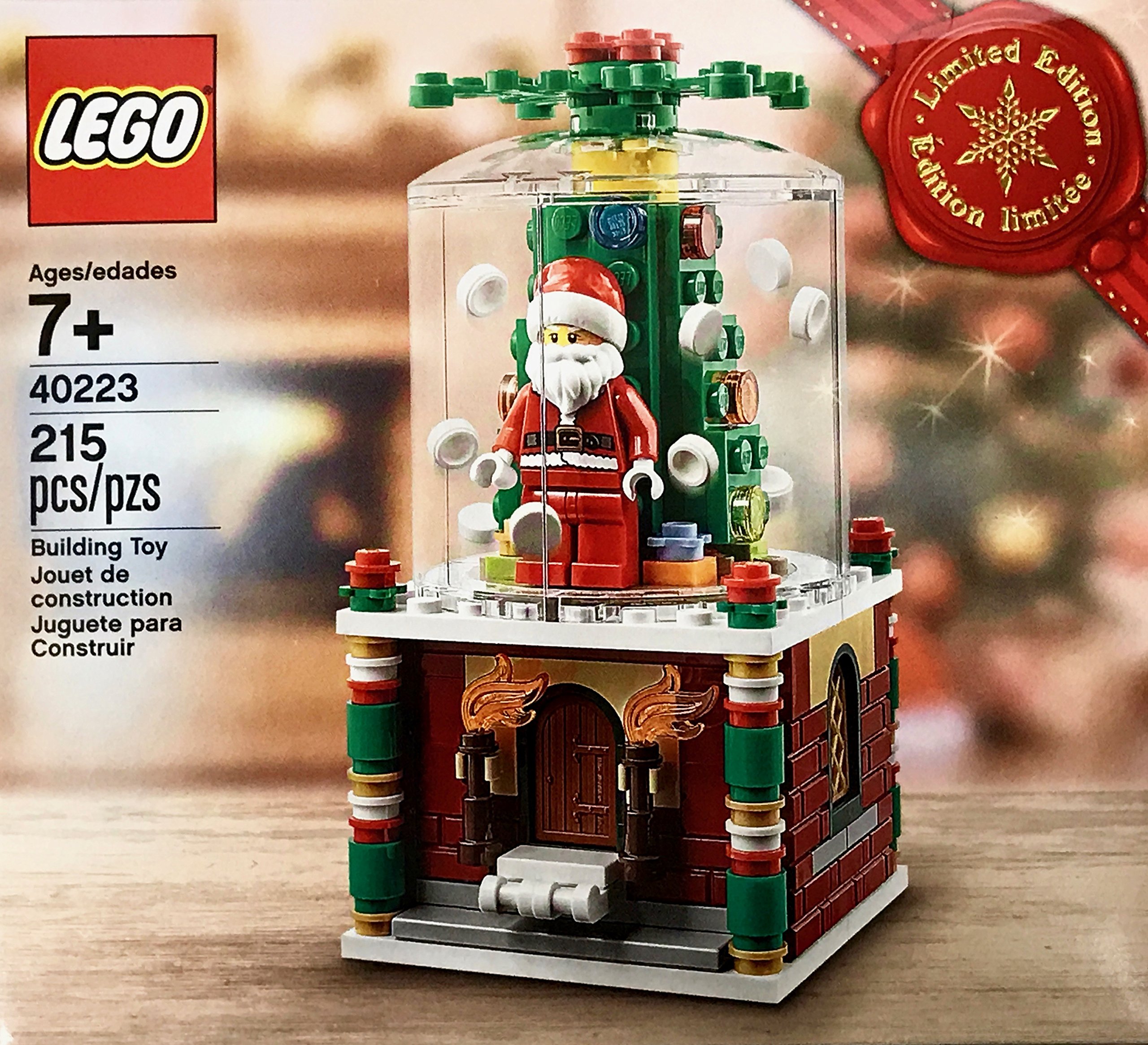 LEGO 40223 Snowglobe 2016 Christmas Promo,Multicolor,6.3 X 2.76 X 5.51 inches