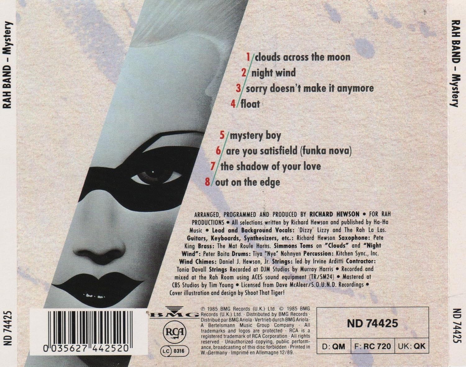 Mystery 1985 Rah Band Amazon De Musik amazon de