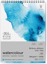 Winsor & Newton Watercolour Paper Pad 30.5 x 40.6 cm 12 Sheets 300 gsm