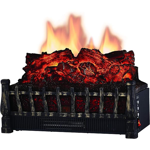 Amazon.com: Comfort Glow Electric Log Set with Heater : Home u0026 Kitchen