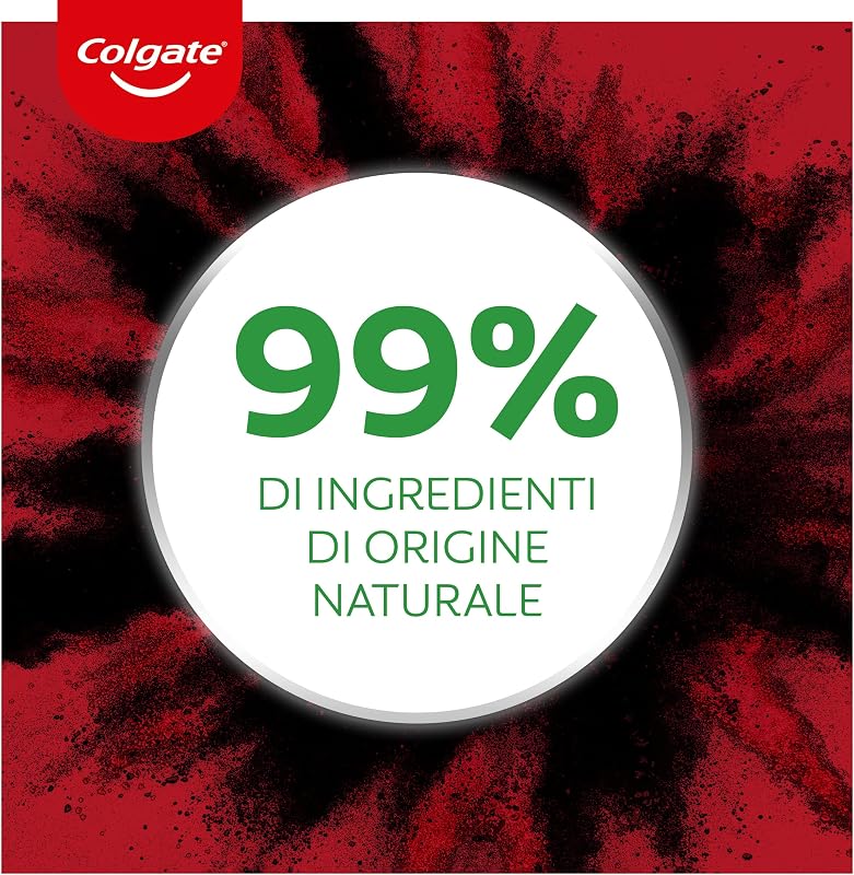 Dentifricio Sbiancante Max White Carbon 4 Confezioni da 75 ml I Dentifricio Minerale Delicato Al Carbone Attivo Per Denti Bianchil I Sbiancantemento denti I Bianco naturale