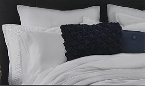 Kenneth Cole Reaction Home European Pillow Sham from the Mineral Bedding Collection in a White Color