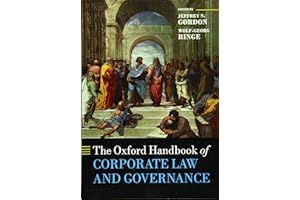 The Oxford Handbook of Corporate Law and Governance