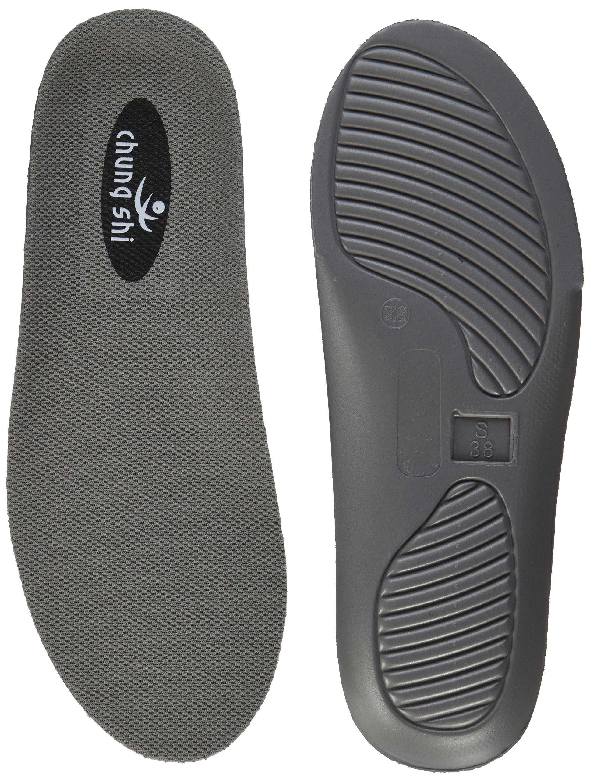 Chung Shi Unisex Einlagen Ortho, Insoles, Black, 46-47 EU