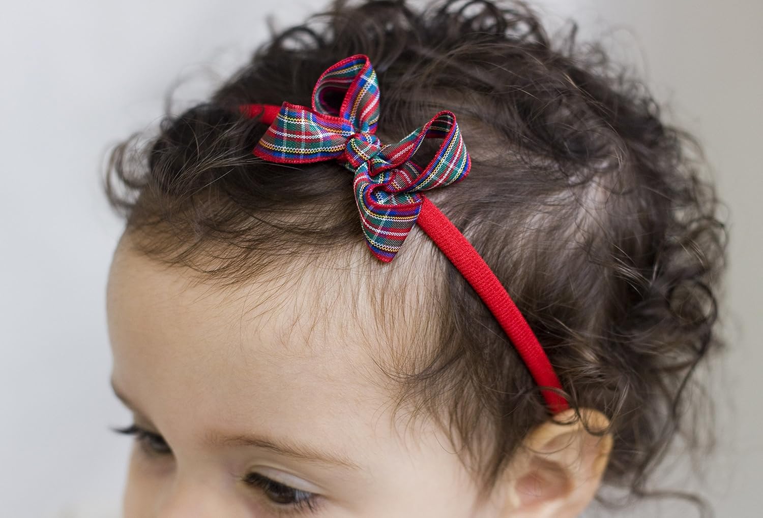 baby tartan headband