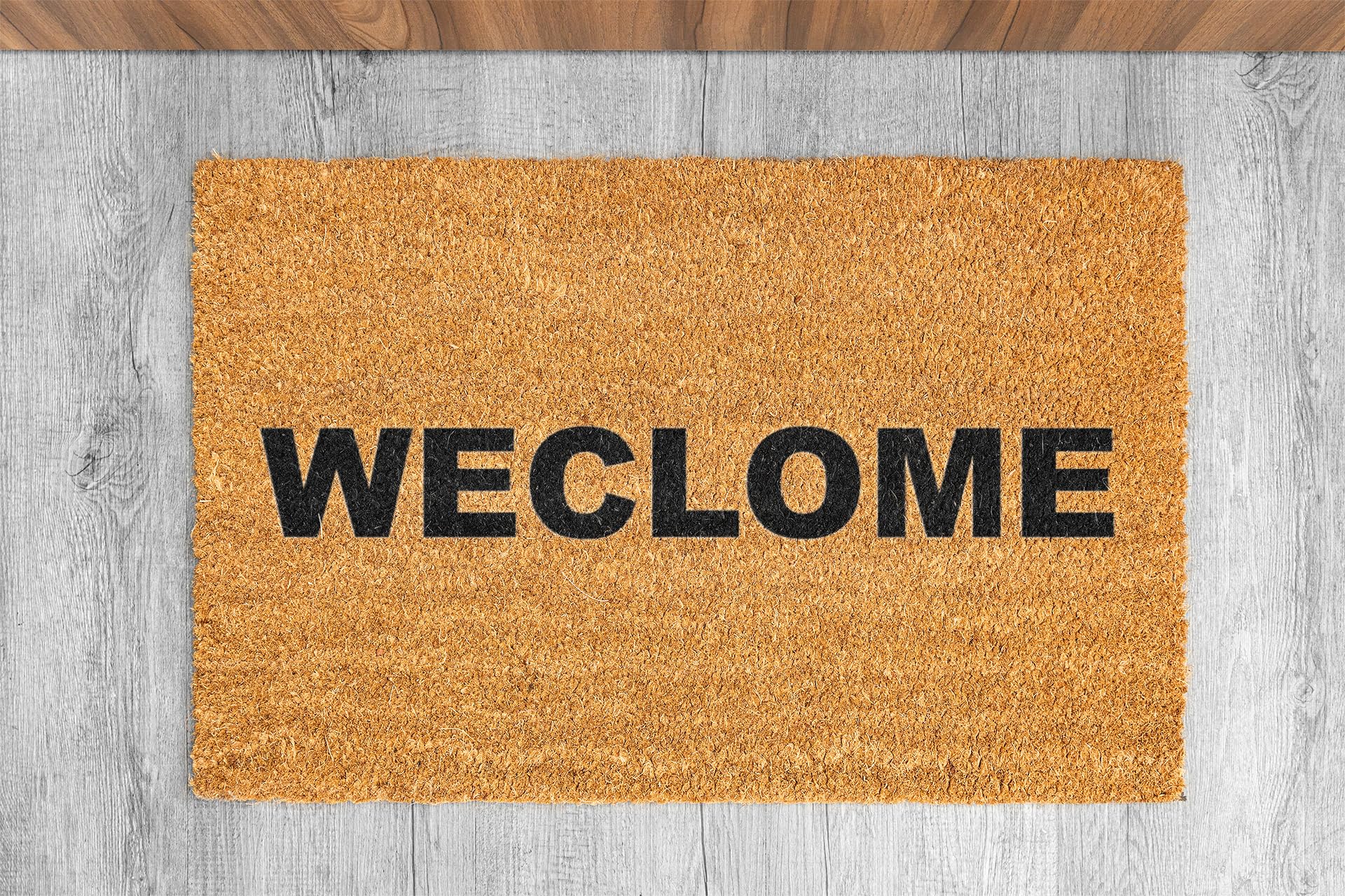 70cm x 40cm WECLOME Printed Internal Coir Mat, Door Mat Stencilled STILL GAME