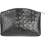 Belli Bellini Kosmetiktasche Leder - Kleine Make Up Tasche 18x13x5cm