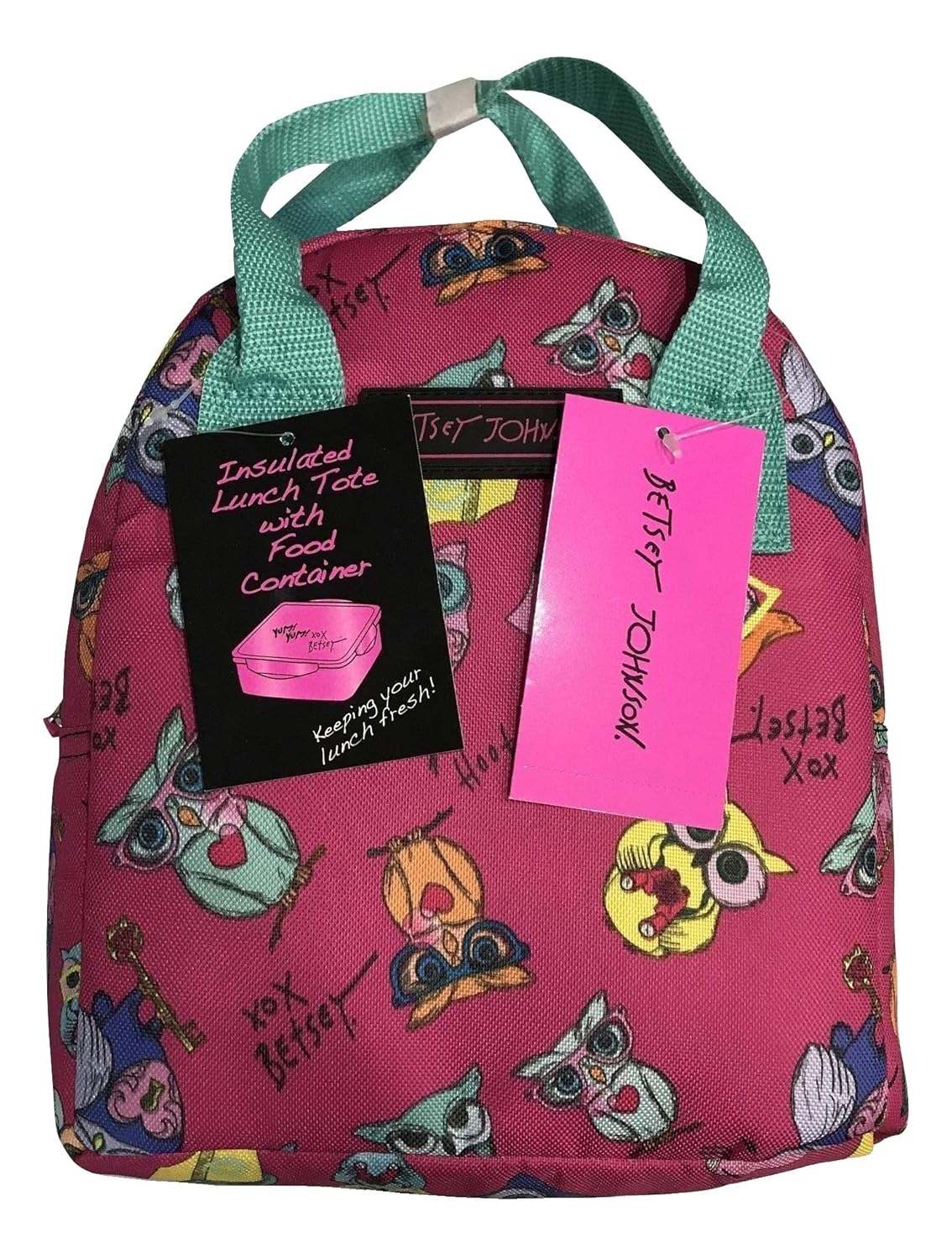 betsey johnson lunch bag amazon